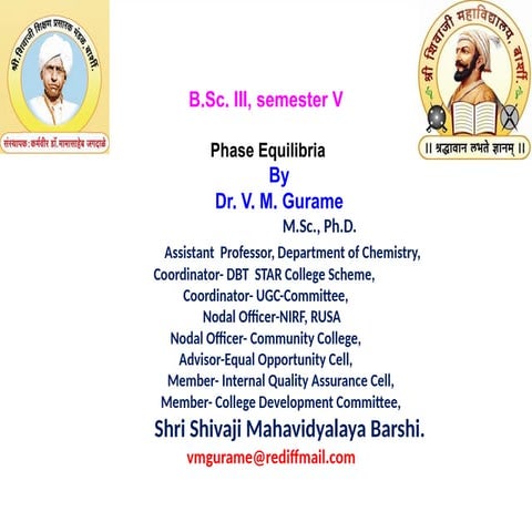 deptCHEMISTRY VMG B Sc III Phase equilibria.pptx