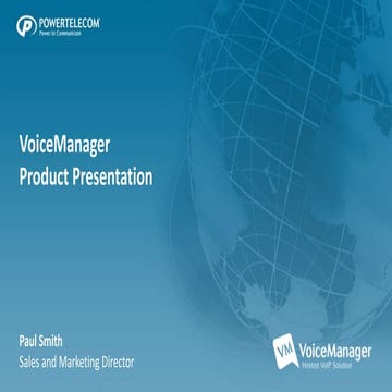 Hosted VoIP Service - Voicemanager