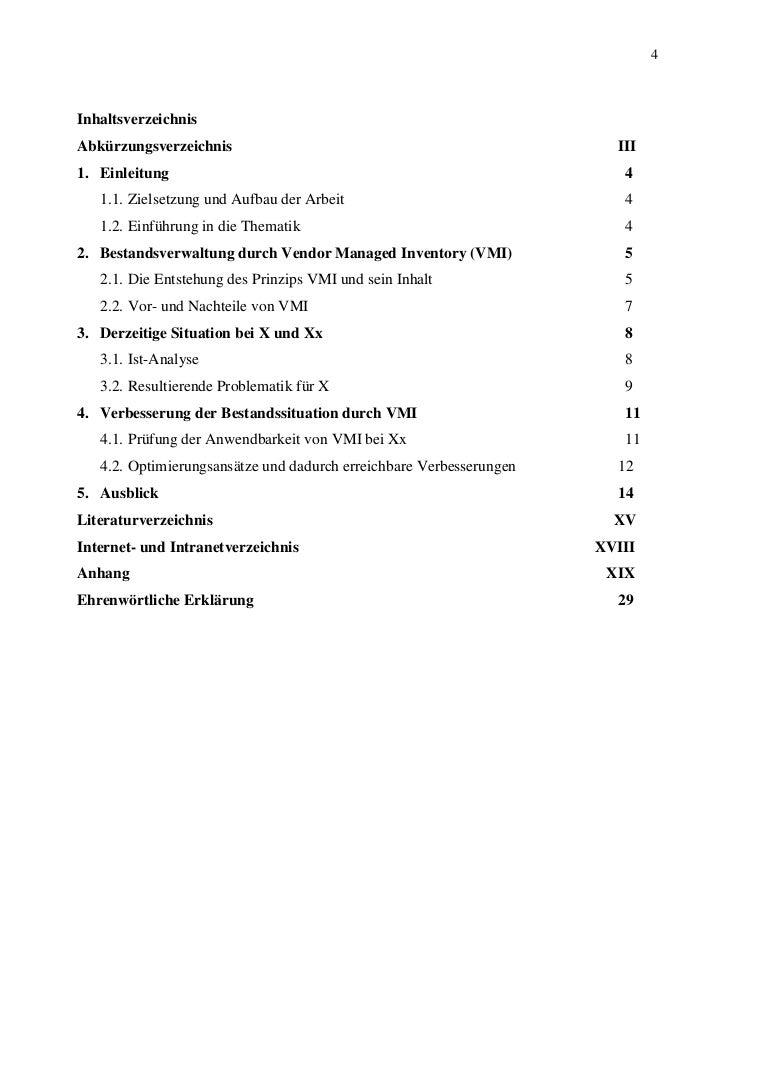 Einführung von Vendor Managed Inventory