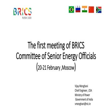 BRICS-Indian Power sector 
