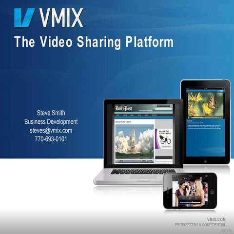 Vmix Online and Mobile Video
