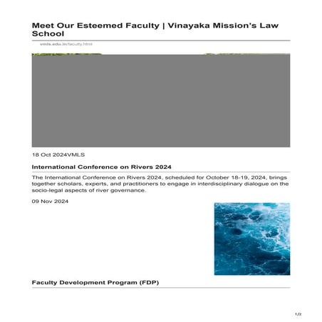 "Vinayaka Missions Research Foundation: A Hub for Academic and Research Brill...