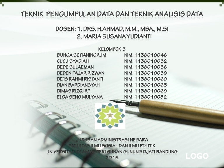 teknik pengumpulan data dan teknik analisis data
