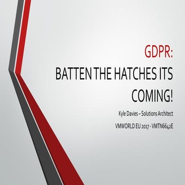 VMTN6642E - GDPR Slide Deck