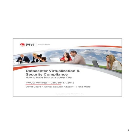 Trend Micro - Virtualization and Security Compliance 