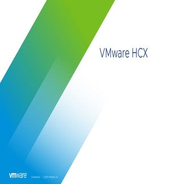VMware - HCX - Architecture and Design .pdf