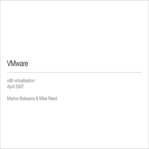 VMware Primer