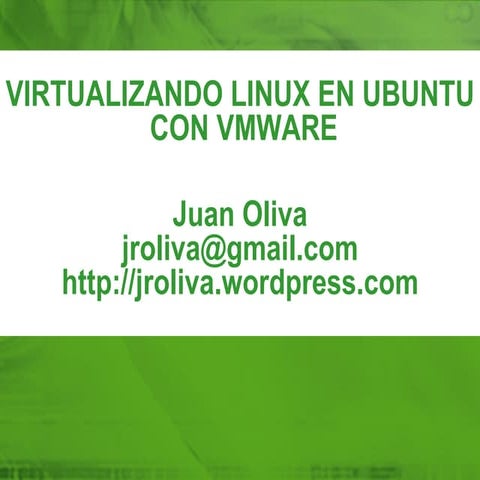 Vmware Ubuntu