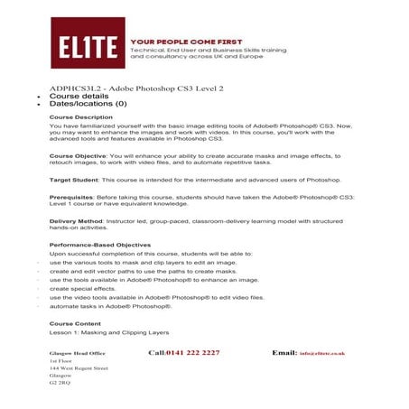 Elite Training Consultacy