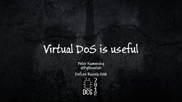 Vm ware fuzzing  - defcon russia 20