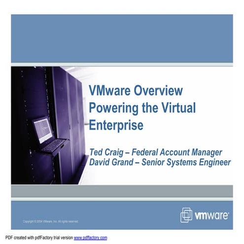 Vmware Overview