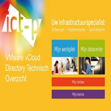 VMware vCloud Director Technisch Overzicht