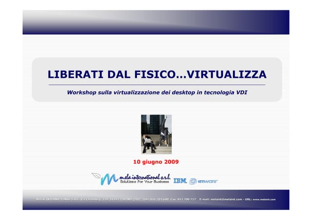 DESKTOP VIRTUALIZZATIONS