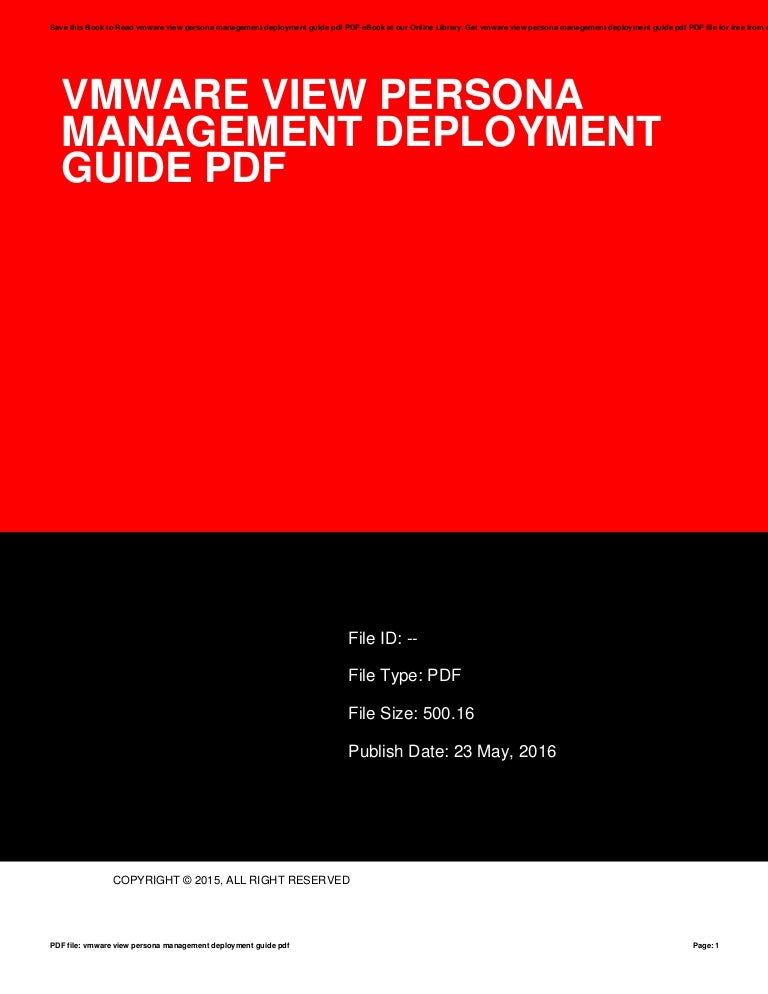 vmware view sizing guide The horizon workspace sizing guide vmware horizon workspace.