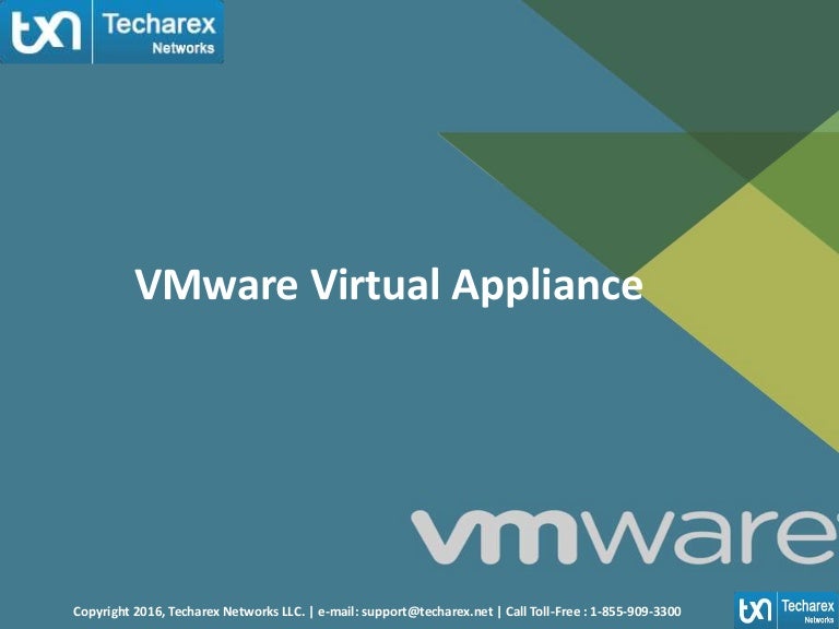 Vmware virtual appliances