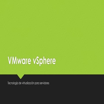 VMware vSphere ventajas y desventajas
