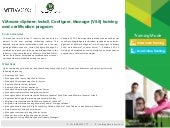 VMware Vsphere 5.5 Training PPT