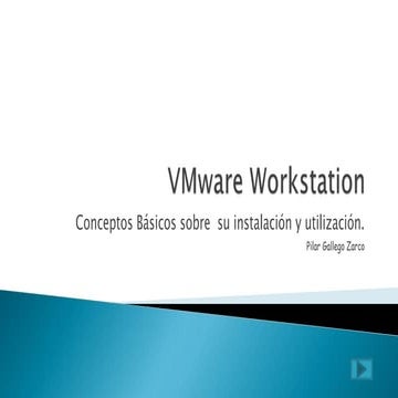 Vmware workstation trabajo-final-1 | PPTX
