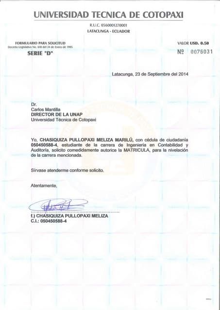 universidad tecnic de cotopaxi