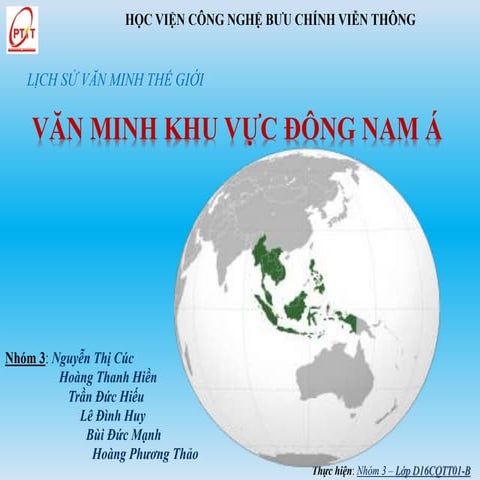 VĂN MINH ĐÔNG NAM Á ( Lịch sử văn minh thế giới) 