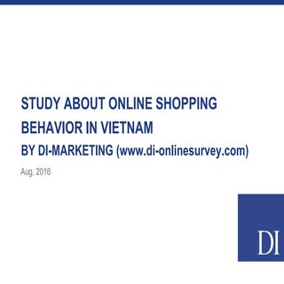 E-Commerce Usage In Vietnam 2016 