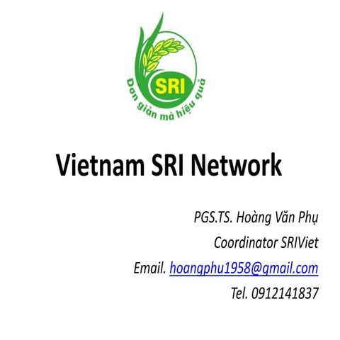 1508 - Vietnam SRI Network