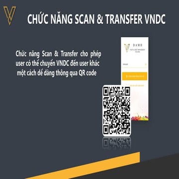 [ VNDC ] - HƯỚNG DẪN SỬ DỤNG CHỨC NĂNG SCAN & TRANSFER TRÊN VNDC APP | PDF