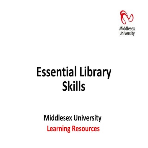 Veterinary Nursing - Essential Library Skills