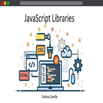 Javascript libraries | PPT