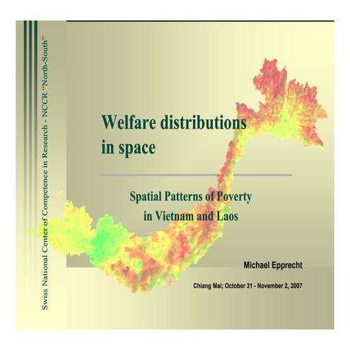 Spatial Patterns of Poverty in Vietnam and Laos | PDF