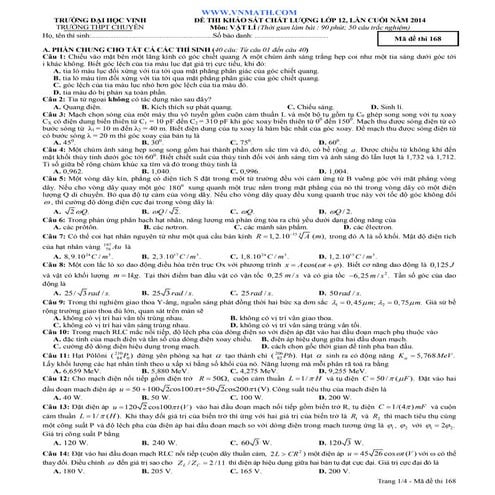 [Vnmath.com] de-thi-ly-ka-lan4-dhvinh-2014