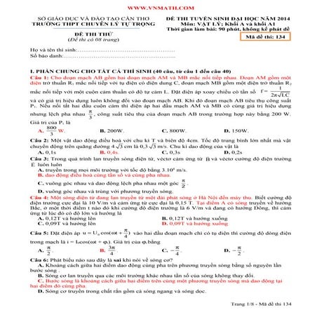 [Vnmath.com] ltt vl1-134