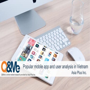 Vietnam mobile application popularity and user analysis