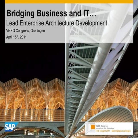  Bridging Business and IT