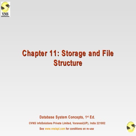 VNSISPL_DBMS_Concepts_ch11