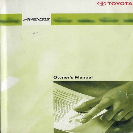 http://vnx.su/ toyota avensis 1997 owners manual