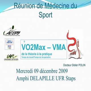Vo2 et vma   de la théorie à la pra...