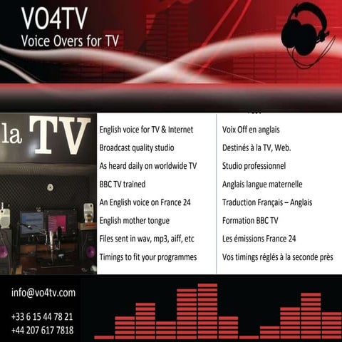 Voix Off Anglaise | PPT