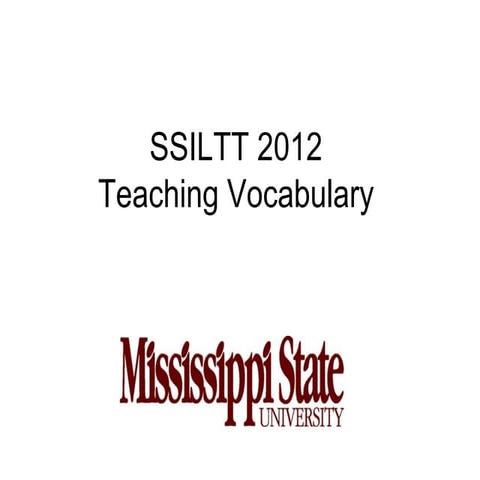 Vocab ssiltt 2012   show-1