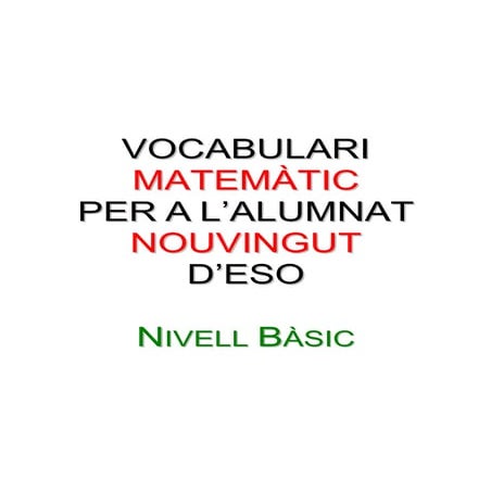 Vocabulari completbasic