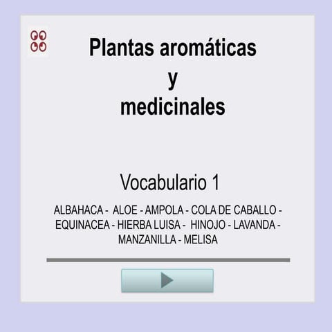Vocabulario