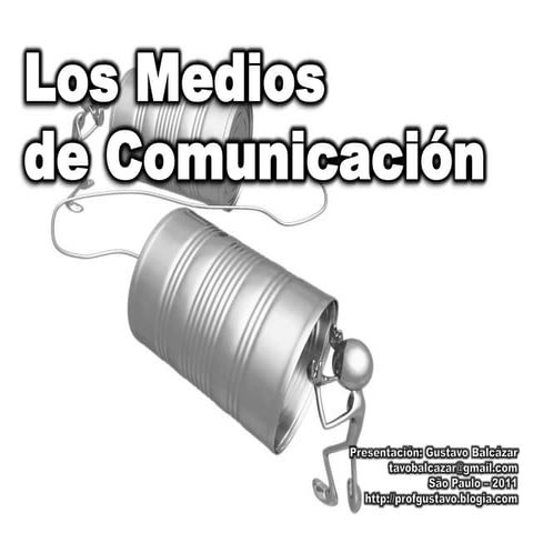 Vocabulario - Medios de comunicación | PPSX