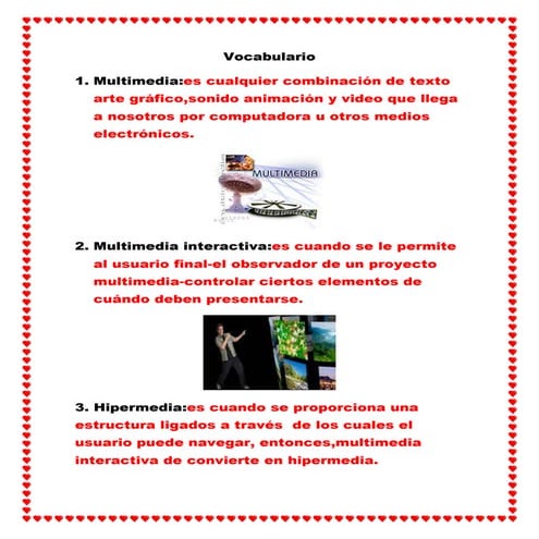 Vocabulario de tecnologia