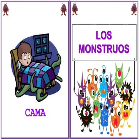 VOCABULARIO PROYECTO MONSTRUOS