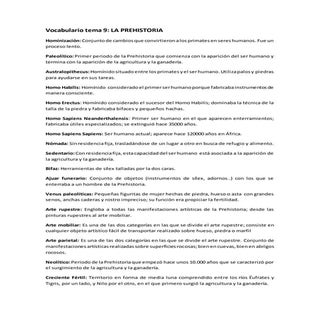 Vocabulariotema9