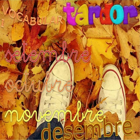 Vocabulari tardor primer