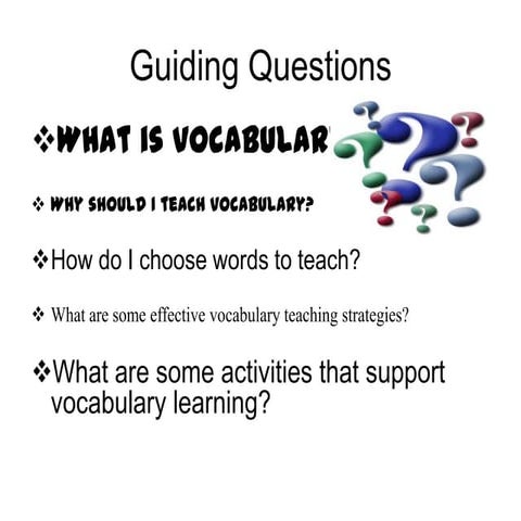 [RELO] Teaching Vocabulary