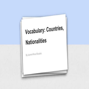 Verb to be present simple | PPTX