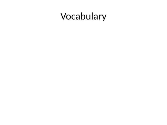 Updated Vocabulary Slide Pptx Updated Vocabulary Ppt