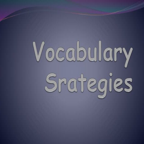 Vocabulary_srategies